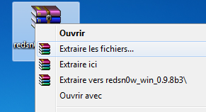 extraire redsnOw