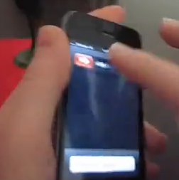 extinction de l'iphone